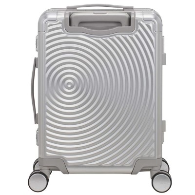 American Tourister - Kabinväska Soundbox Aluminium 55 Silver - A16086