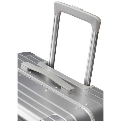 American Tourister - Kabinväska Soundbox Aluminium 55 Silver - A16086