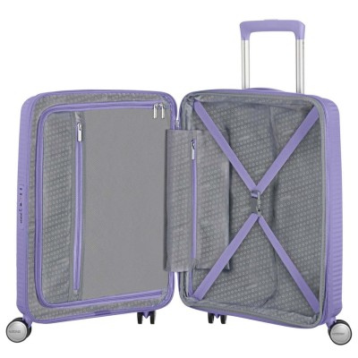 American Tourister - Kabinväska Soundbox Exp. 55 Lavender - A12796