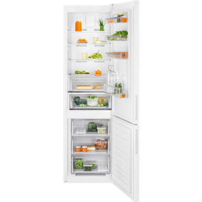 Kyl/frys kombi 201 cm Flat Door LNT4ME36WR Electrolux vit