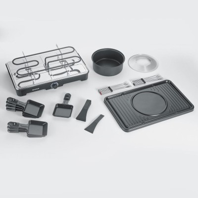 Severin - Fondue/Raclette Kombinerad 8pannor  2in1 RG 2347 - A14830