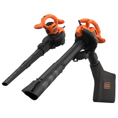 Black & Decker - Lövblås 2500W Blås&Sugfunktion - BEBLV260-QS