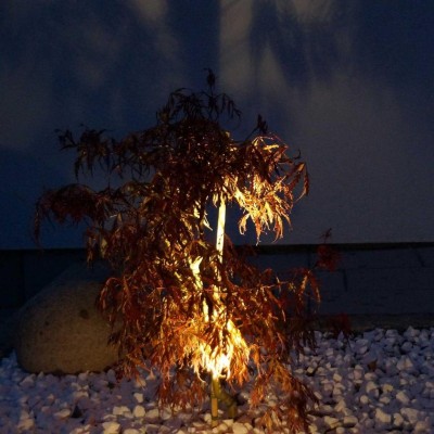 LightsOn - Luminus trädgårdsspot Svart - 5002