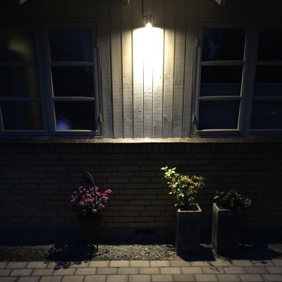 LightsOn - Luna Startpaket 2 x Trädgårdsspot Svart - 5082LI