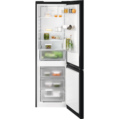 Kyl/frys kombi 187 cm Flat Door LNT6MD32KR Electrolux mattsvart