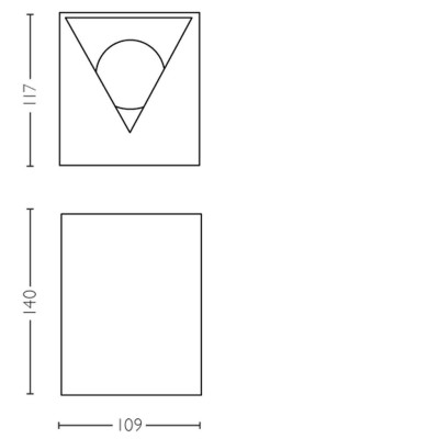 Philips - myGarden Cistus Vägglampa LED - 1735847P0