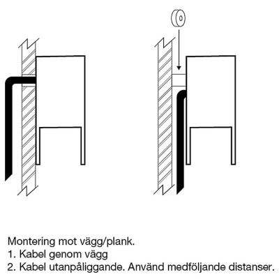 LightsOn - Nero Downlight 140lm Ø9cm Svart - 5101LI