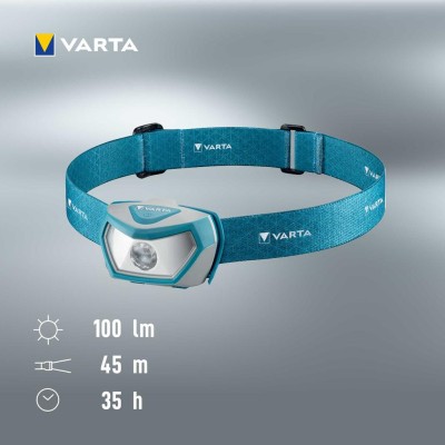 Varta - Outdoor Sports H10 Pro Pannlampa 100 lm Blå - A10612