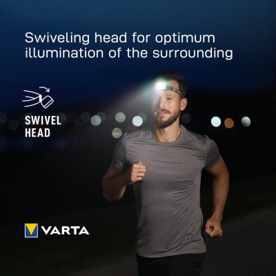 Varta - Outdoor Sports Ultralight H30R Pannlampa 300 lm Vit - A10610