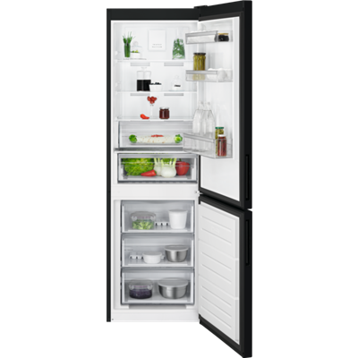 Kyl/frys kombi 186 cm Flat Door ORC6M331EBR AEG mattsvart