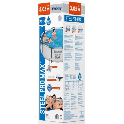 Bestway - Pool Steel Pro Max 3,05 x 0,76m - 56406