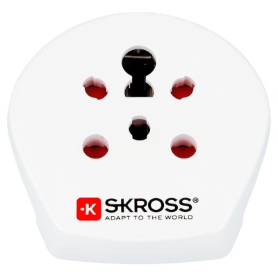 SKROSS - Reseadapter Indien/Israel/Danmark till Europa Jordad - 1.500217-E