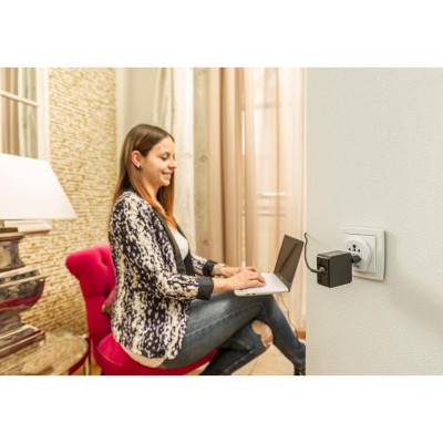 SKROSS - Reseadapter Indien/Israel/Danmark till Europa Jordad - 1.500217-E