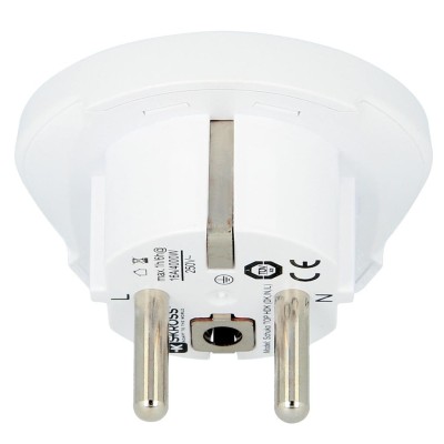 SKROSS - Reseadapter Indien/Israel/Danmark till Europa Jordad - 1.500217-E