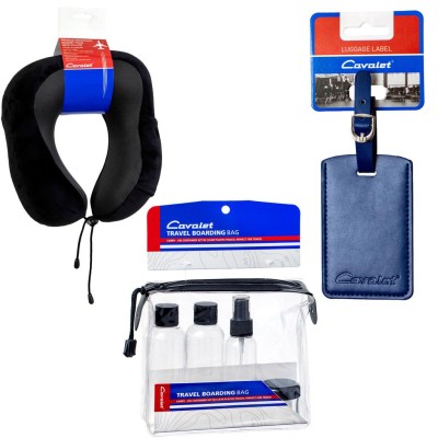 Cavalet - Resekit 1 (Bagagetag, Nackkudde och Reseflaskor) - A15100