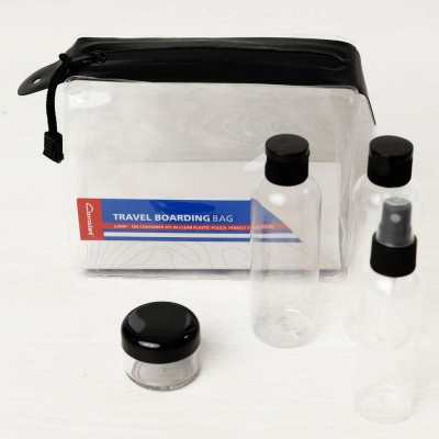 Cavalet - Resekit 5 (Nackkudde, Reseflaskor, Bagagetag Blå, Bagagerem, Sovmask) - A15104