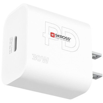SKROSS - Reseladdare USA/Japan m.fl. USB-C PD 30W Ojordad - 630WPDUSCN