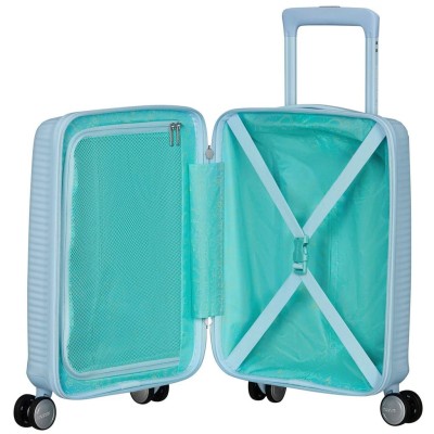 American Tourister - Resväska Barn Soundbox Mini Pastel Blue - A15670