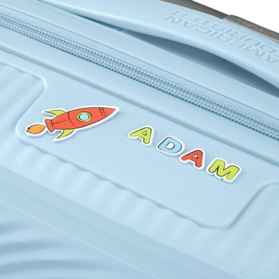 American Tourister - Resväska Barn Soundbox Mini Pastel Blue - A15670
