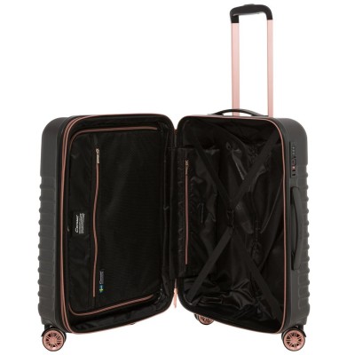 Cavalet - Resväska Pasadena Medium Svart/Roséguld - A13193