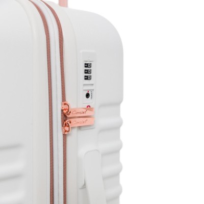 Cavalet - Resväska Pasadena Medium Vit/Rosé - A14755