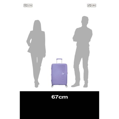 American Tourister - Resväska Soundbox 67 Exp. Medium Lavender - A12797