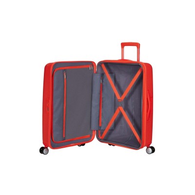 American Tourister - Resväska Soundbox 67 Medium Neon Orange - A15639