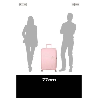 American Tourister - Resväska Soundbox 77 Large Pastel Pink - A15644