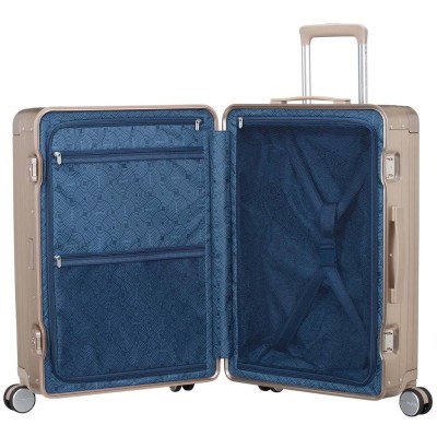 American Tourister - Resväska Soundbox Aluminium 68 Medium Bronze - A15844