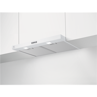 Köksfläkt integr. 60 cm LFG336W Electrolux vit