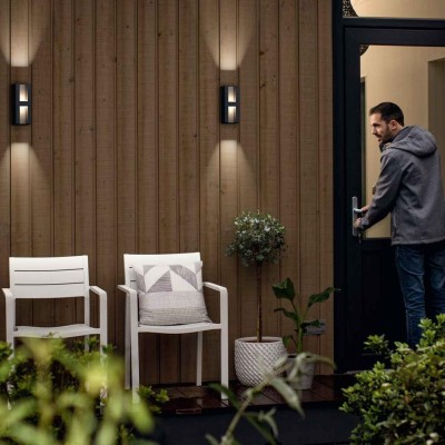 Philips - Vägglampa myGarden Shadow LED - 1735193P0