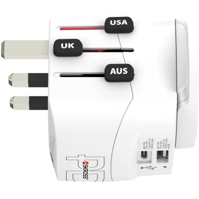 SKROSS - Världsreseadapter PRO Light USB AC30PD World PD 30W Jordad - A10013