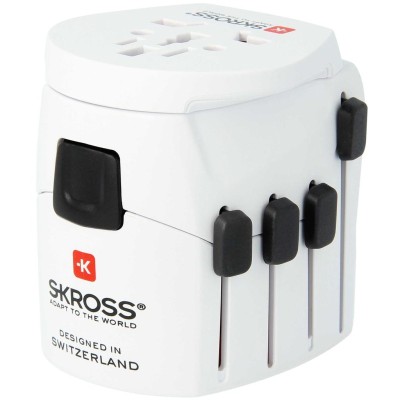 SKROSS - Världsreseadapter PRO World Jordad - 1.103180