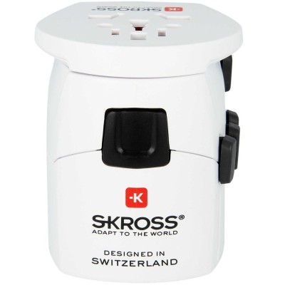 SKROSS - Världsreseadapter PRO World Jordad - 1.103180