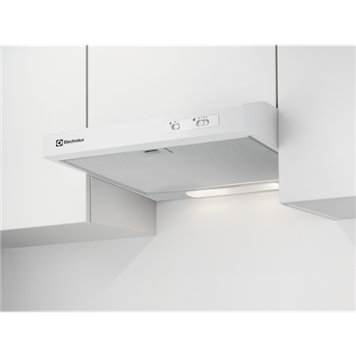 Köksfläkt integr. 60 cm EFU216W Electrolux vit