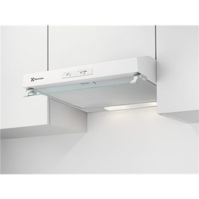 Köksfläkt integr. 60 cm LFU326W Electrolux vit