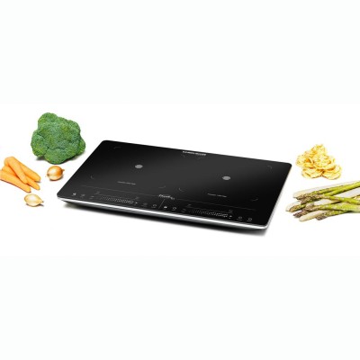 Rommelsbacher - Kokplatta Dubbel  Induktion  CT 3420/IN  2000W  LED - A13373