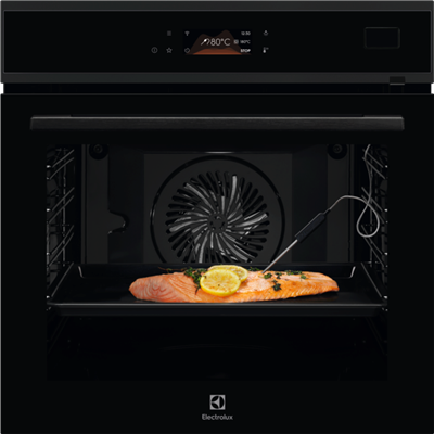 Inbyggnadsugn 70L SteamBoost Wi-Fi COS960B Electrolux svart