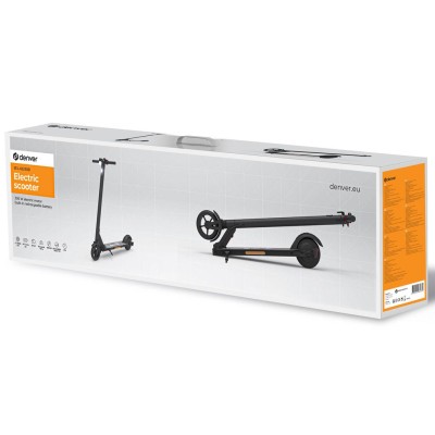 Denver - E-Scooter 300W motor 20km/h 6,5" hjul IPX4 Svart - A11633