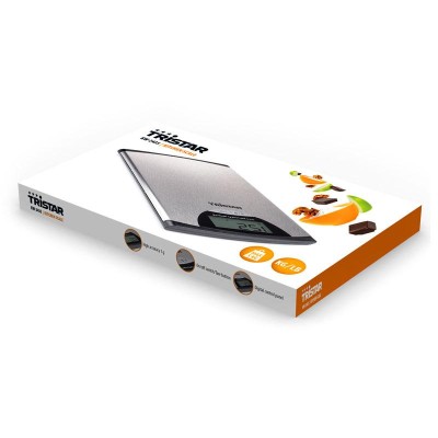 Tristar - Köksvåg Rostfritt stål 5kg - KW-2435