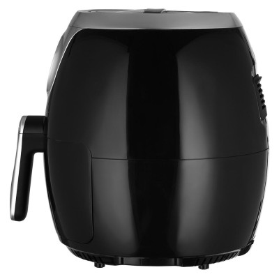 Champion - Airfryer XXL 5,6L 1800W AF410 Svart/Silver - CHAF410