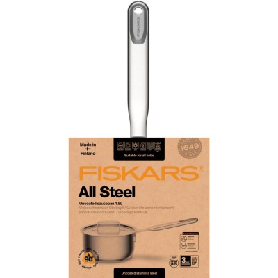 Fiskars - All Steel kastrull 1,5L - 1064750