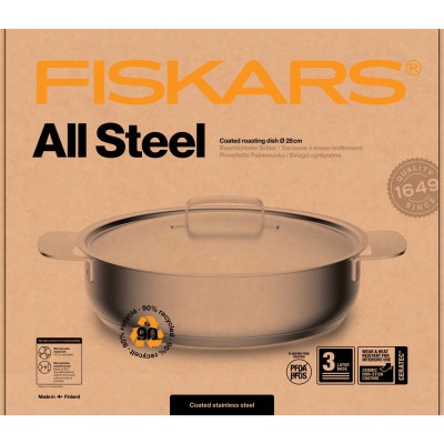 Fiskars - All Steel ugnspanna 28 cm - 1064749