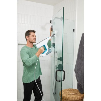 Black & Decker - Ångmopp 1500W Steamsystem 8st Tillbehör - BHSM15FX08-QS