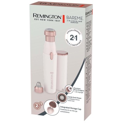 Remington - Ansiktsepilator BareMe™ 2in1 upp till 80 min sladdlös användning WFS200 - A16061