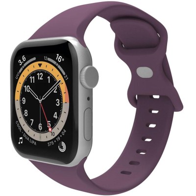 Celly - Armband till Apple Watch 38/40/41mm Silikon Lila - A13175