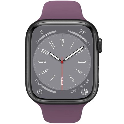 Celly - Armband till Apple Watch 38/40/41mm Silikon Lila - A13175