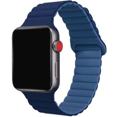 Celly - Armband till Apple Watch 42/44/45mm Magnetiskt Blå - A13170