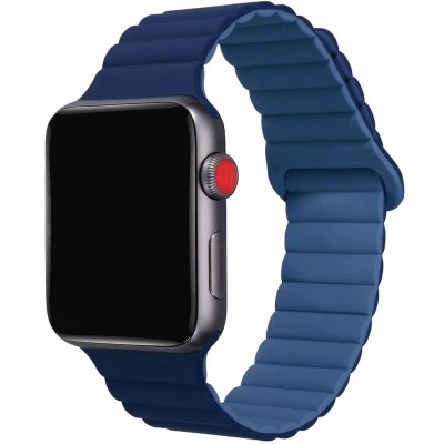 Celly - Armband till Apple Watch 42/44/45mm Magnetiskt Blå - A13170