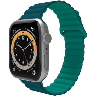 Celly - Armband till Apple Watch 42/44/45mm Magnetiskt Grön - A13171